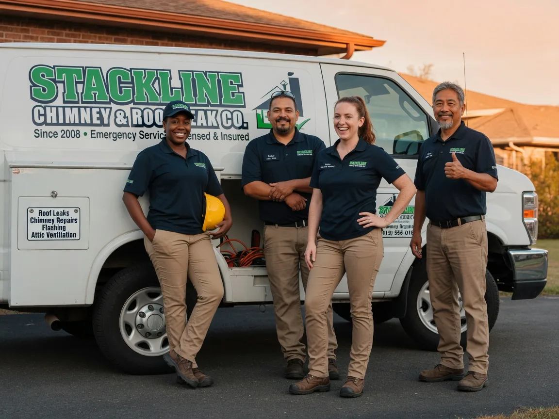 Chimney flashing repair company in Perry, ME